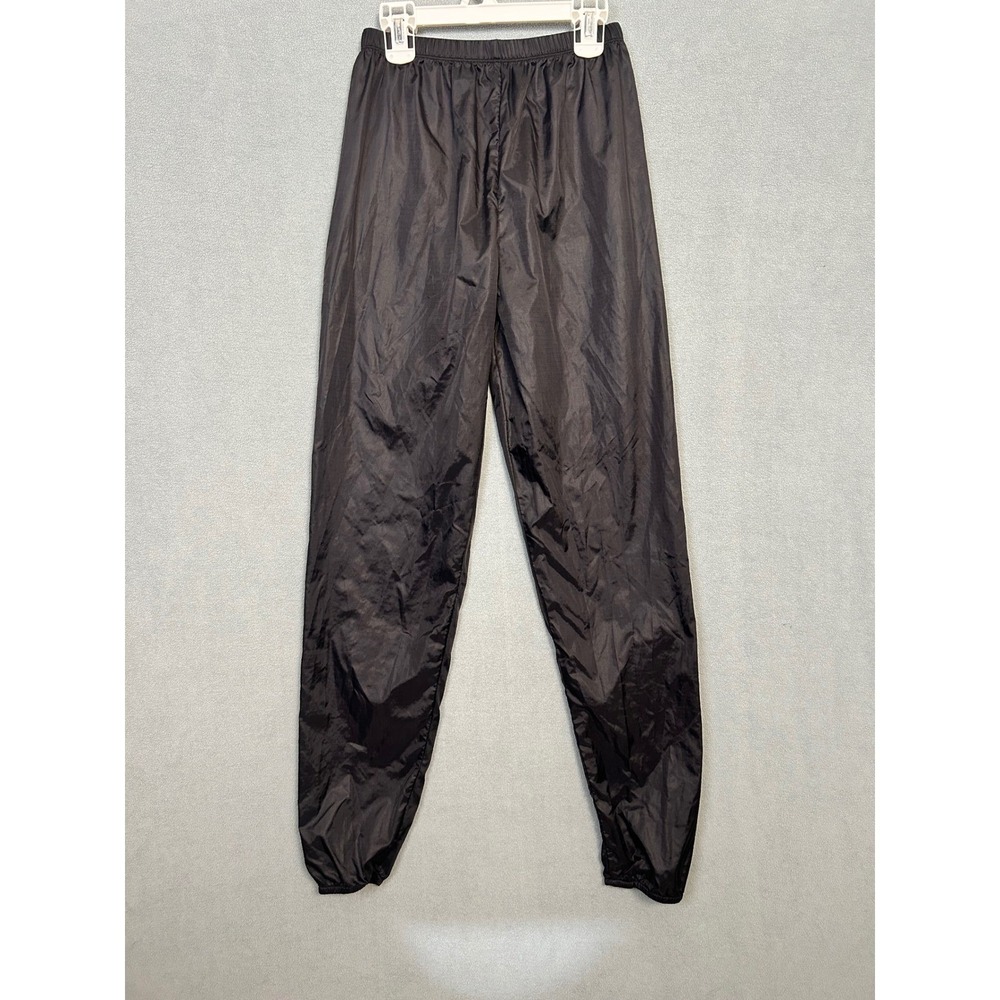 Body Wrappers Kids Black Ripstop Sauna Pants Dance Warm Up Style 071 Size PRET